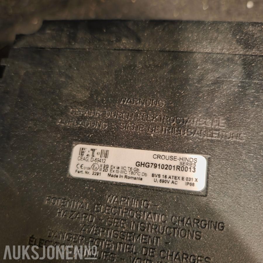 Elektromateriell (kraft, belysning, automasjon, nettverk, VVS-styring, installasjon)